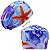 Touca Feminina ALICE, Fundo do Mar, Conchas, Estrelas, Azul - Imagem 5