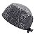 Gorro Cirúrgico, Dentes desenhados Abstratos, Chumbo - Imagem 3