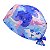 Gorro Cirúrgico, Carinhas de Gatinhos, Rosa, Azul, Lilás - Imagem 3