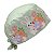 Gorro Cirúrgico, Páscoa, Barrado Coelhos Aquarela, Pistache - Imagem 4