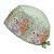 Gorro Cirúrgico, Páscoa, Barrado Coelhos Aquarela, Pistache - Imagem 3