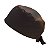 Gorro Cirúrgico, Linhas Douradas, degradê Marrom - Imagem 3