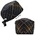 Gorro Cirúrgico, Grade Dourada, Degradê Marrom, Preto - Imagem 5