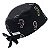 Gorro Cirúrgico, Orelhas traço fino colorido, Preto - Imagem 4
