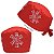 Gorro Cirúrgico, Samu, Símbolos Medicina, Vermelho Sangue - Imagem 1