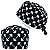 Gorro Cirúrgico, Pesos, Pesinhos de academia Branco, Preto - Imagem 1