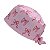 Gorro Cirúrgico, Laços contorno Vermelho, Rosa - Imagem 3