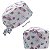 Gorro Cirúrgico, Seringas e Comprimidos Felizes, Flores, Branco - Imagem 5