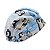 Touca Cirúrgica Feminina, Pinguins Brincando no Gelo, Branco - Imagem 4