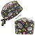 Gorro Cirúrgico, Porco Espinho, Caracol, Flores, Chumbo - Imagem 5