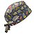 Gorro Cirúrgico, Porco Espinho, Caracol, Flores, Chumbo - Imagem 4