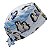Gorro Cirúrgico, Pinguins Brincando no Gelo, Branco - Imagem 4