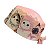Gorro Cirúrgico, Gatinhos com Lenços, mesclado Rosa e Amarelo - Imagem 3
