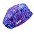 Touca Feminina ALICE, Greys Anatomy, Flores Rosa, Roxo, Azul - Imagem 4