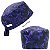 Gorro Cirúrgico, Estrela Grunge Roxa, Preto - Imagem 5