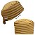 Gorro Cirúrgico, Listras Tons de Marrom, Bege - Imagem 5