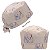 Gorro Cirúrgico, Coelhos Enfermeiros Abraçados, Rosa e Azul, Bege - Imagem 5