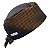 Gorro Cirúrgico, Listras Tons de Marrom e Dourado, Marrom - Imagem 4
