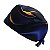 Gorro Cirúrgico, Estampa Abstrata, Tons Azul e Dourado, Preto - Imagem 3