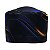 Gorro Cirúrgico, Estampa Abstrata, Tons Azul e Dourado, Preto - Imagem 2