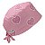 Gorro Cirúrgico, Frase Balão Coração. Girls In Medicine, Rosa - Imagem 4