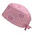 Gorro Cirúrgico, Frase Balão Coração. Girls In Medicine, Rosa - Imagem 3