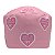Gorro Cirúrgico, Frase Balão Coração. Girls In Medicine, Rosa - Imagem 2