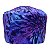 Gorro Cirúrgico, Greys Anatomy, Flores Rosa, Roxo, Azul - Imagem 2