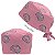 Gorro Cirúrgico, Vários Cérebros Rosa, Rosa Chiclete - Imagem 1