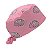 Gorro Cirúrgico, Vários Cérebros Rosa, Rosa Chiclete - Imagem 4