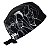 Gorro Cirúrgico, Silhuetas Femininas, Rabiscos Brancos Corpo, Preto - Imagem 4
