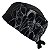 Gorro Cirúrgico, Silhuetas Femininas, Rabiscos Brancos Corpo, Preto - Imagem 5