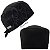 Gorro Cirúrgico, Silhuetas Femininas, Rabiscos Cinza Corpo, Preto - Imagem 3