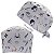 Gorro Cirúrgico, Procedimentos Estéticos, Desenhos, Branco - Imagem 1