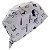 Gorro Cirúrgico, Procedimentos Estéticos, Desenhos, Branco - Imagem 4