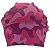 Touca Cirúrgica Feminina, Camuflada 3 Tons, Rosa e Roxo, Fundo Rosa - Imagem 2