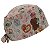 Gorro Cirúrgico, Bebês, Desenhos Obstetrícia e Partos, Tons de Rosa - Imagem 4