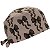 Gorro Cirúrgico, Laços Marrons, Oncinha, Marrom, Bege - Imagem 4