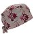 Gorro Cirúrgico, Estetoscópio, Floral, Lírios, Rosa - Imagem 4
