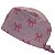 Gorro Cirúrgico, Laços Rosa, Poás Brancos, Rosa - Imagem 5