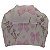 Touca Cirúrgica Feminina, Laços Rosa, Xadrez, Flores, Corações, Branco - Imagem 2