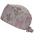 Gorro Cirúrgico, Laços Rosa, Xadrez, Flores, Corações, Branco - Imagem 5