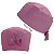 Gorro Cirúrgico, Outubro Rosa, Estetoscópio, Mamas, Laço, Floral - Imagem 1