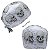 Gorro Cirúrgico, Crânio Anatômico Bege, Caveira, Branco - Imagem 5