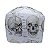 Gorro Cirúrgico, Crânio Anatômico Bege, Caveira, Branco - Imagem 2
