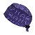 Gorro Cirúrgico, Silhuetas Masculinas e Femininas Azuis, Azul Escuro - Imagem 3