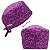 Gorro Cirúrgico, Dentes Roxo, Contorno Branco, Roxo - Imagem 5