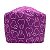 Gorro Cirúrgico, Dentes Roxo, Contorno Branco, Roxo - Imagem 2