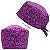 Gorro Cirúrgico, Dentes Roxo, Contorno Branco, Roxo - Imagem 1