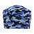 Gorro Cirúrgico, Camuflado, Tons de Azul e Preto - Imagem 3